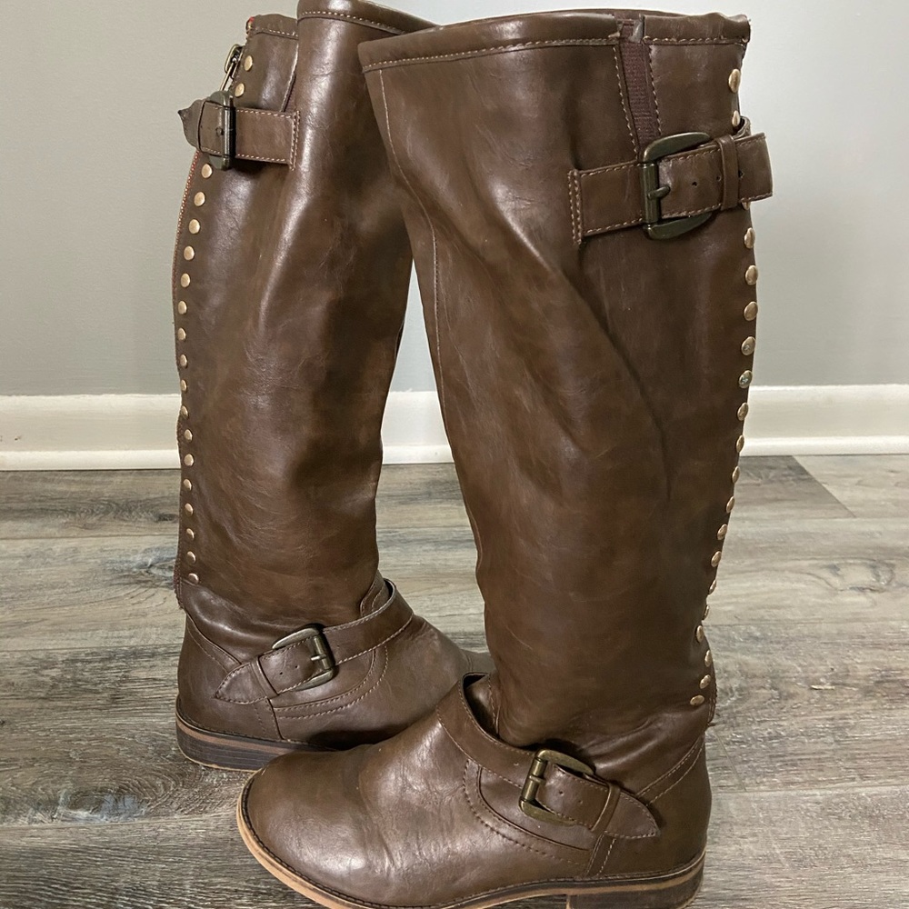 Pre Owned Women’s Brown Riding Boots 8